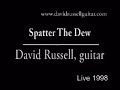 courtesy of the official davidrussellguitar.com website - 1998 - spatter the dew - live recording