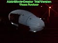 RC Blimp Airship at night, Blimps, Dirigibles, Dirigible RC nocturno Mérida