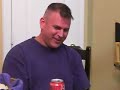 white man under bite