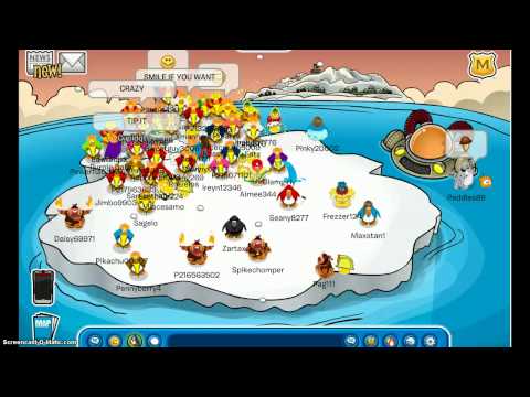 how to sink the iceberg on club penguin