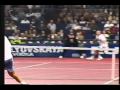 Great defensive skills from Thomas Muster and better celebration