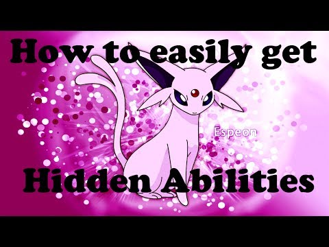 how to obtain hidden abilities in pokemon x and y