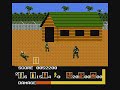 the object of the game is to rescue the five hostages in the concentration camp. the game is divided into six stages: communication setup, jungle, village, powder magazine, concentration camp, and airport. completion of each stage advances the story. for example, upon completing the jungle stage, an enemy leader is interrogated and the location of the enemy's concentration camp is found. this was one of the first shooter games to feature a storyline, and it had some similarities to real special operations missions. player -seabook