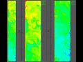 Quasi-two-dimensional turbulent natural convection