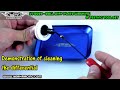 Yeah Racing Ball Diff Plate Washing & Testing Tool Set (BU) (#YT-0059BU)
