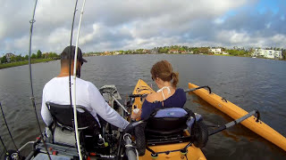 (NEW) Fishing with WIFE 2017 Hobie Island!