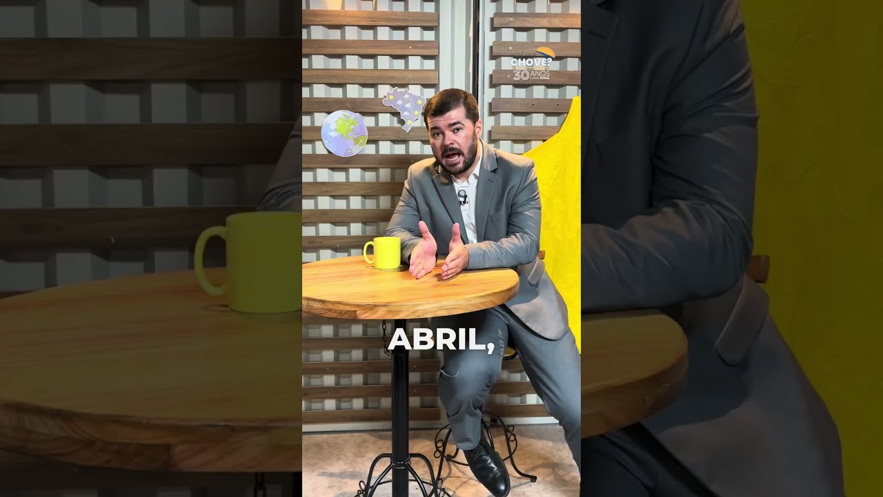 como está o clima na sua região?  No quadro Será que Chove?, o meteorologista Arthur Müller responde