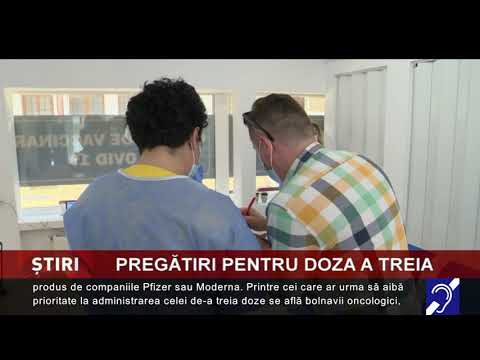 Pregătiri pentru a treia doză de vaccin