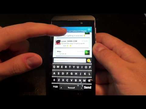 how to remove bbm from blackberry z10