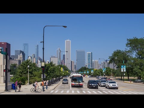 illinois - Centrum Chicago - Illinois, USA - sierpień 2013.