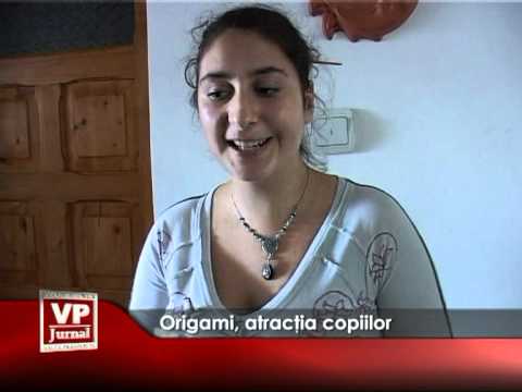 Origami, atracţia copiilor