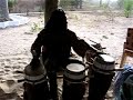 modou playing sabar drums by hand bougaraboo stlylie. he is the most wonderful and patient teacher!