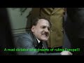 Hitler is surprised to learn that his beloved Blackburn are going down.