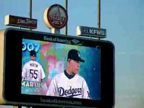 Los Angeles Dodgers Starting Lineup 6/29/07