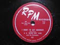 Bekijk muziek clip van B.B. King met I Want to Get Married