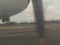 Berjaya Air Dash 7 Series 110 Propeller Plane Spinning Up