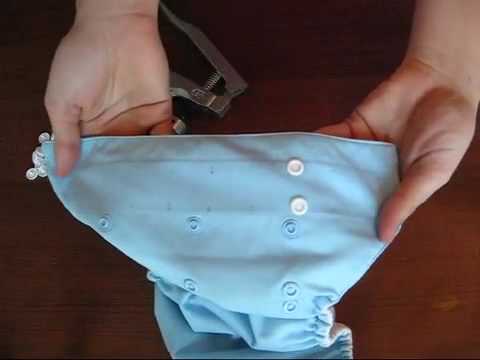 how to snap convert diapers