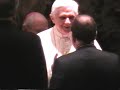 Pope Benedict XVI Audience end