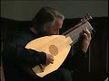 first movement of a sonata in a minor by e. reusner, played on baroque lute by robert barto. part of his 2008 lute society of america recital.