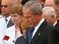 Bush Remembers 9/11 Attacks in Moment of Silence