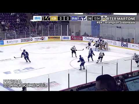 Film Room: Porter Martone - Physical Skills