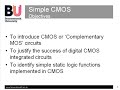  Bournemouth University keith webber electronics tutorial CMOS FET