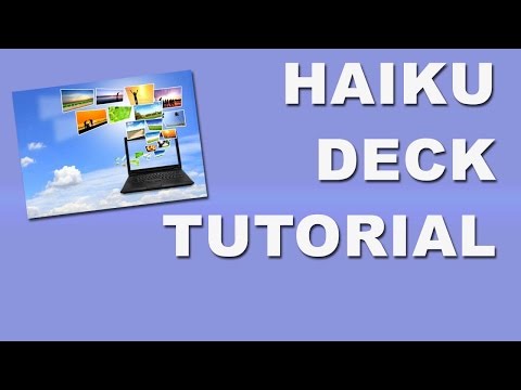 Haiku Deck Tutorial   Create great SlideShare presentations   Email list building