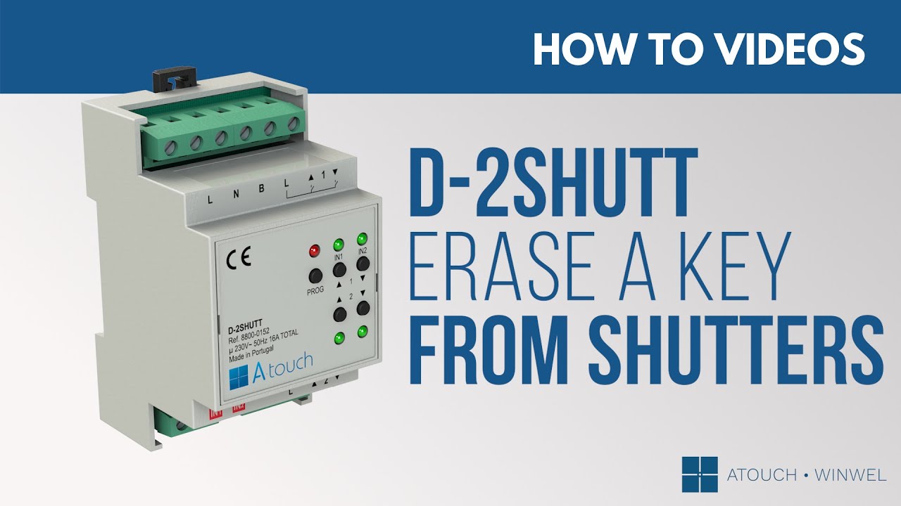 Como apagar uma tecla do estore