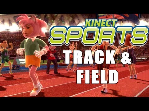 Kinect Sports Track and Field w/ Facecam - WHAT YOU GOT JOANNE?