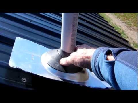 how to vent a metal roof