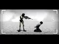 a soldier shots a handcuffed civilian prisioner. the camera shots the scene. the camera takes charge of it... excellent animated shortfilm by the young director omid khoshnazar (http://www.omidkhoshnazar.com/). 

(uploaded to youtube with his kind permission.)