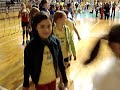 Na ovoj snimci igračice OK Olimpika se pozdravljaju sa protivničkom ekipom OK Novi Zagreb sa kojima su odigrale 1:2. Trener Dejan Kljajić