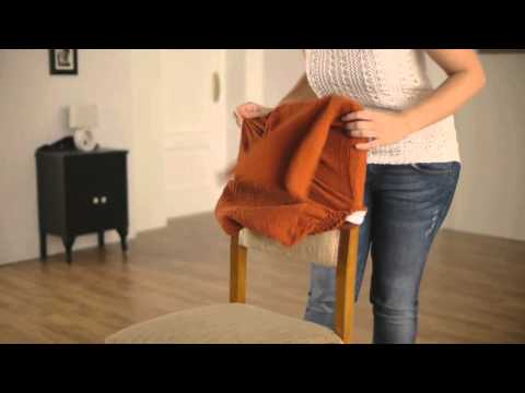 Stuhl-Husse mit Rückenlehne