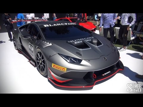 WORLD DEBUT: Lamborghini Huracan Super Trofeo at Quail 2014