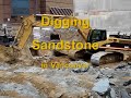 go ahead - hit that 'subscribe' button! 
an excavator ripping sandstone at an excavation site in downtown vancouver - mid february, 2008