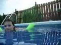 Kaylee and Ella Swimming