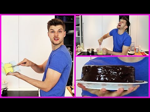 BAKING A CHOCOLATE CAKE!