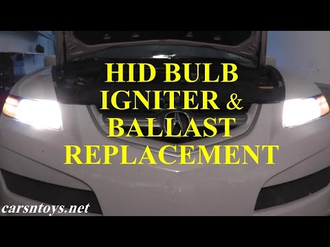 How To Replace HID Bulb, Igniter Wire and Ballast with Basic Hand Tools HD