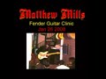 Matthew Mills Neoclassical Shred Guitar Clinic