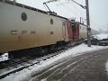 IC 591 Bucuresti Nord - Timisoara cu dubla tractiune  intra in Tm Nord.avi