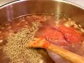 braised beef short ribs in wine and a tomato sauce