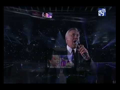 Ancelotti cantando 'Hala Madrid y Nada Más', la canción de la Décima Ancelotti cantando 'Hala Madrid y Nada Más', la canción de la Décima