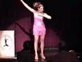Candi Cayne, the marveleous transexual during a pageant