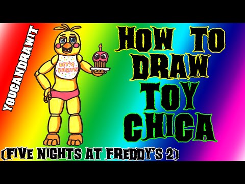 how to draw toy chica