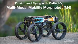 1台で走る・飛ぶ・歩く　米カリフォルニア工科大が変形ロボ開発