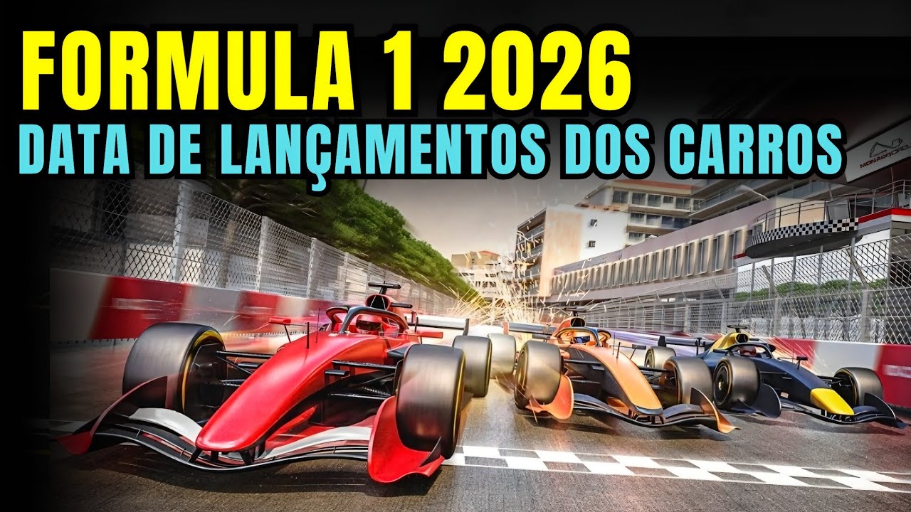 F1 2026 - Confira A Data De Lançamento Dos Novos Carros | Formula 1