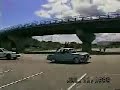 bmw 2002 chased by cop car on autocross course