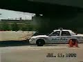 BMW 2002 Chased by Cop Car on Autocross Course