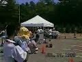 bmw 2002 chased by cop car on autocross course