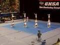 Chattahoochee GHSA state cheerleading (1st half)